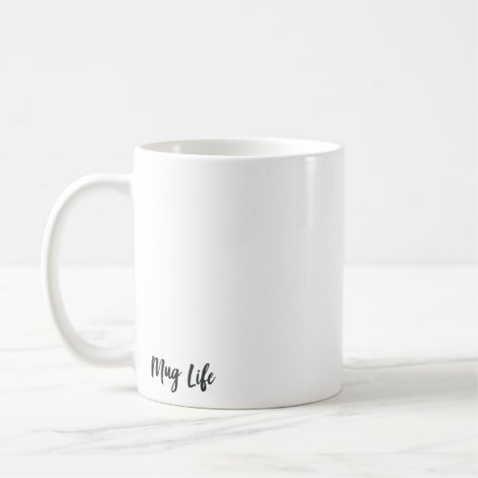 Spooky Black Celestial Snake Design Kaffeetasse (Links)