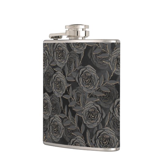 SPOOKY BLACK HALLOWEEN ROSE FLACHMANN (Links)