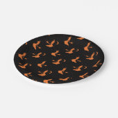 Spooky Black & Orange Witz Paper Teller (Schrägansicht)
