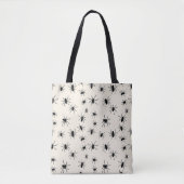 Spooky Black Spiders Tasche (Vorderseite)