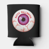Spooky Bloodshot Eyeball Happy Halloween Dosenkühler (Rückseite)