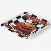 Spooky Bloody Pumpkin Halloween Pappteller (Gewinkelt)