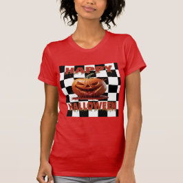 Spooky Bloody Pumpkin Halloween T-Shirt