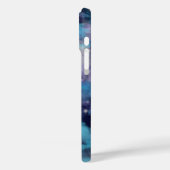 SPOOKY BLUE & LILA HALLOWEEN WITCH & VOLLMOND Case-Mate iPhone HÜLLE (Rückseite / Links)