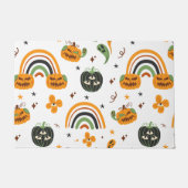 Spooky Boho Halloween Pattern Fußmatte (Vorderseite)