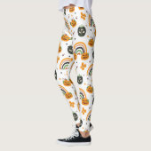Spooky Boho Pattern Halloween Leggings (Links)