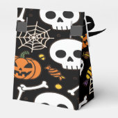 Spooky Bones And Skeletons For Halloween Geschenkschachtel (Rückseite)