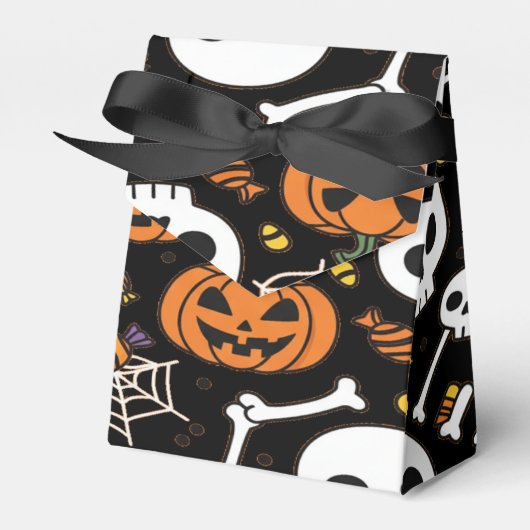 Spooky Bones And Skeletons For Halloween Geschenkschachtel (Vorderseite)