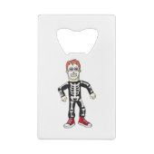 Spooky Bones Geldbeutel Flaschenöffner (Rückseite)