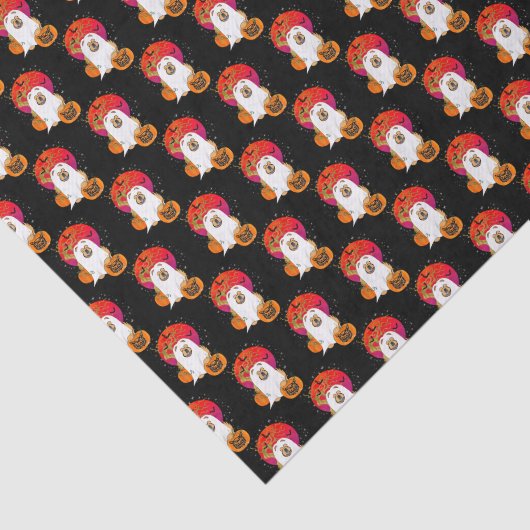 SPOOKY BOO-DOG - Blatt Papier (Ausschnitt)