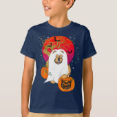 SPOOKY BOO-DOG - Kids-Hemden T-Shirt (Vorderseite)