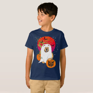 SPOOKY BOO-DOG - Kids-Hemden T-Shirt
