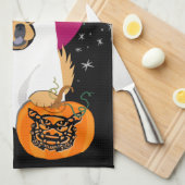 SPOOKY BOO-DOG - Küchentücher (Viertel Falte)