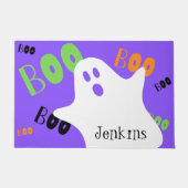 Spooky Boo Ghost Fußmatte (Vorderseite)