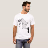 Spooky Boo Ghost Halloween Funny Novelty Shirt (Vorne ganz)