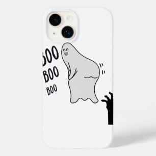 Spooky Boo Ghost Halloween Funny Novelty Shirt Case-Mate iPhone 14 Hülle