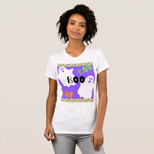 Spooky Boo Ghost T-Shirt (Vorne ganz)