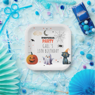 Spooky Boo Halloween Ghost Geburtstagsparty Pappteller