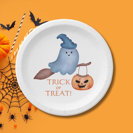 Spooky Boo Trick oder Treten Kinder & FamilienHall Pappteller