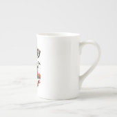 Spooky Book Club Halloween China Tasse (Rechts)