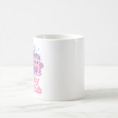 Spooky Book Club Niedlich Ghost Reading Kaffeetasse (Mittel)