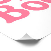 Spooky Book Club Niedlich Ghost Reading Poster (Ecke)