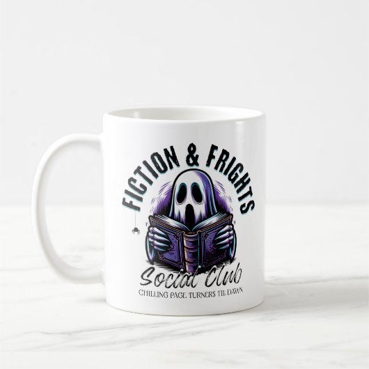 Spooky Book Social Club Kaffeetasse (Links)