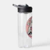 Spooky Bookworm Trinkflasche (Rechts)