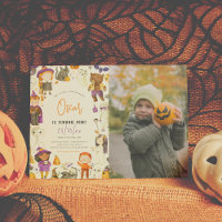 Spooky Boy Halloween Costume Geburtstagsparty Foto