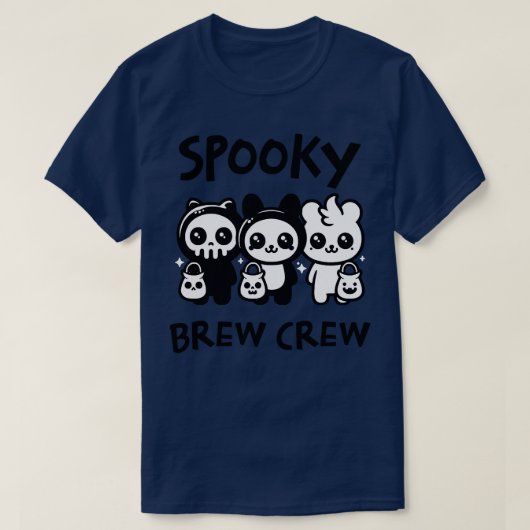 Spooky Brew Crew TShirt 1 (Design vorne)