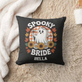 Spooky Bride Ghost Halloween Personalisiert Kissen (Decke)