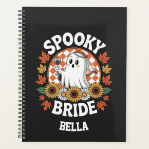 Spooky Bride Ghost Halloween Personalisiert Planer