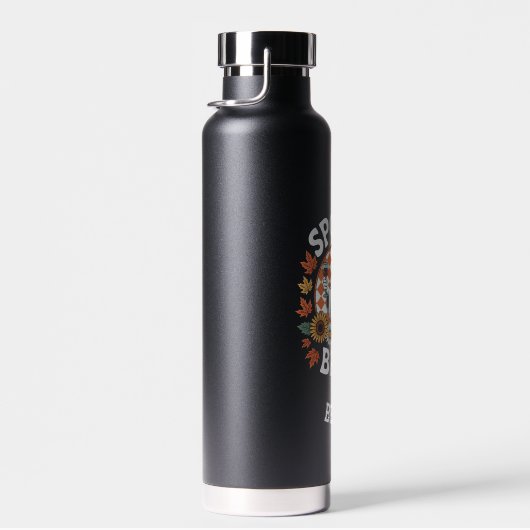 Spooky Bride Ghost Halloween Personalisiert Trinkflasche (Rechts)