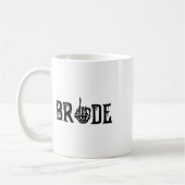 Spooky Bride Groom Gothic Halloween Wedding Matchi Kaffeetasse (Links)