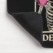 Spooky Bride Squad Skeleton Halloween Chelorette P Mousepad (Ecke)