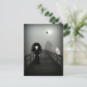 Spooky Bridge Postkarte (Stehend Vorderseite)