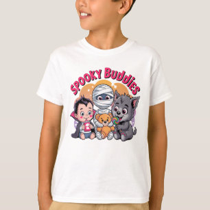Spooky Buddies Halloween Kinder T-Shirt" T-Shirt