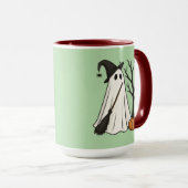 Spooky But Adorable | Cute Ghost Halloween Mug Tasse (VorderseiteRechts)