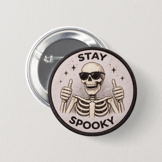Spooky Button (Vorne & Hinten)