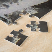 Spooky Buzzard auf Branch Jigsaw Puzzle (Seite)