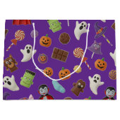 Spooky Candy Monsters Halloween Große Geschenktüte (Vorderseite)