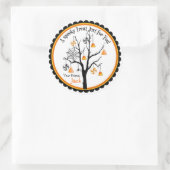 Spooky Candy Tree Halloween Favor Stickers (Tasche)