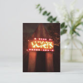 Spooky Carnival Postkarte (Stehend Vorderseite)