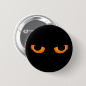 Spooky Cat Eyes Button (Vorne & Hinten)