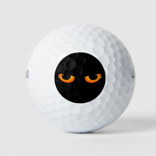 Spooky Cat Eyes Golfball (Vorderseite)