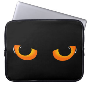 Spooky Cat Eyes Laptopschutzhülle