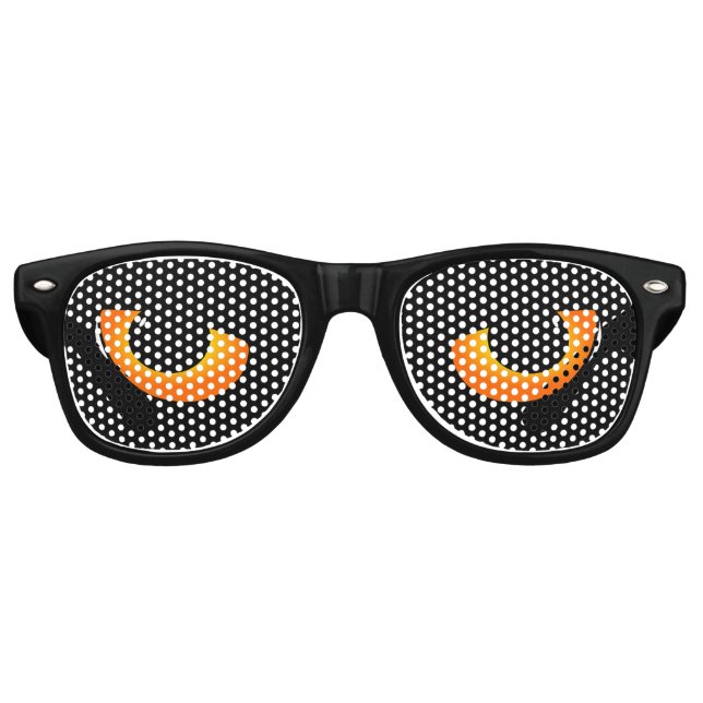 Spooky Cat Eyes Partybrille (Vorderseite)