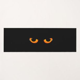 Spooky Cat Eyes Yogamatte