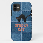 Spooky Cat iPhone Case (Rückseite)