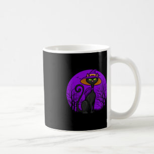 Spooky Cat Lover Halloween Black Kitten Niedlich C Kaffeetasse
